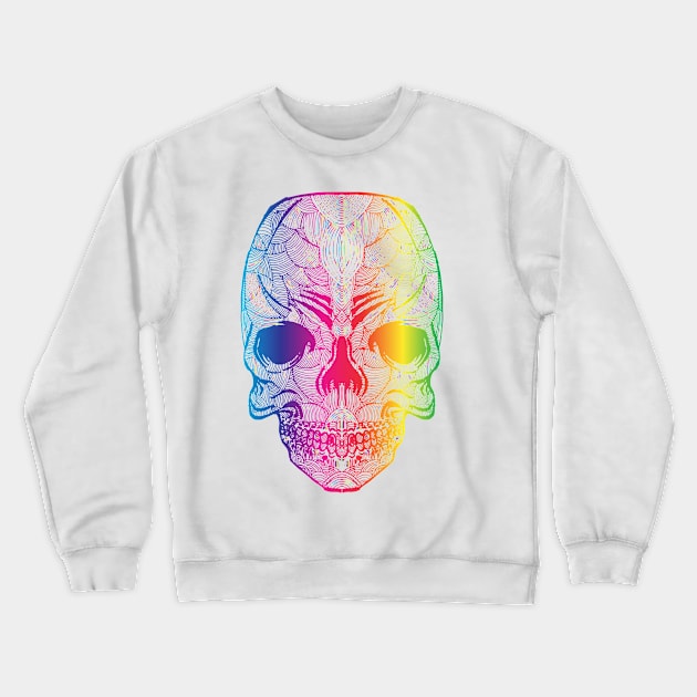 SKULL Crewneck Sweatshirt by Pradeep Chauhan